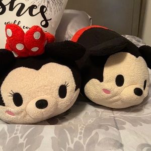 Large Mickey and Minnie Mouse Tsum Tsum